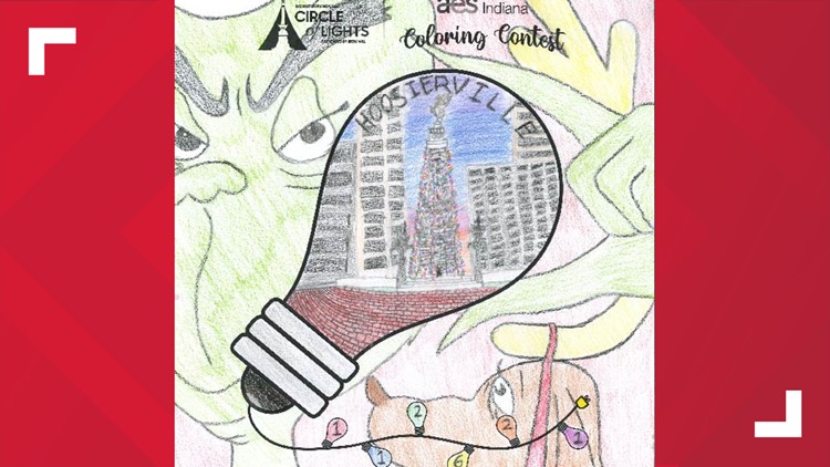Downtown Indy names winner of 2021 Coloring Contest