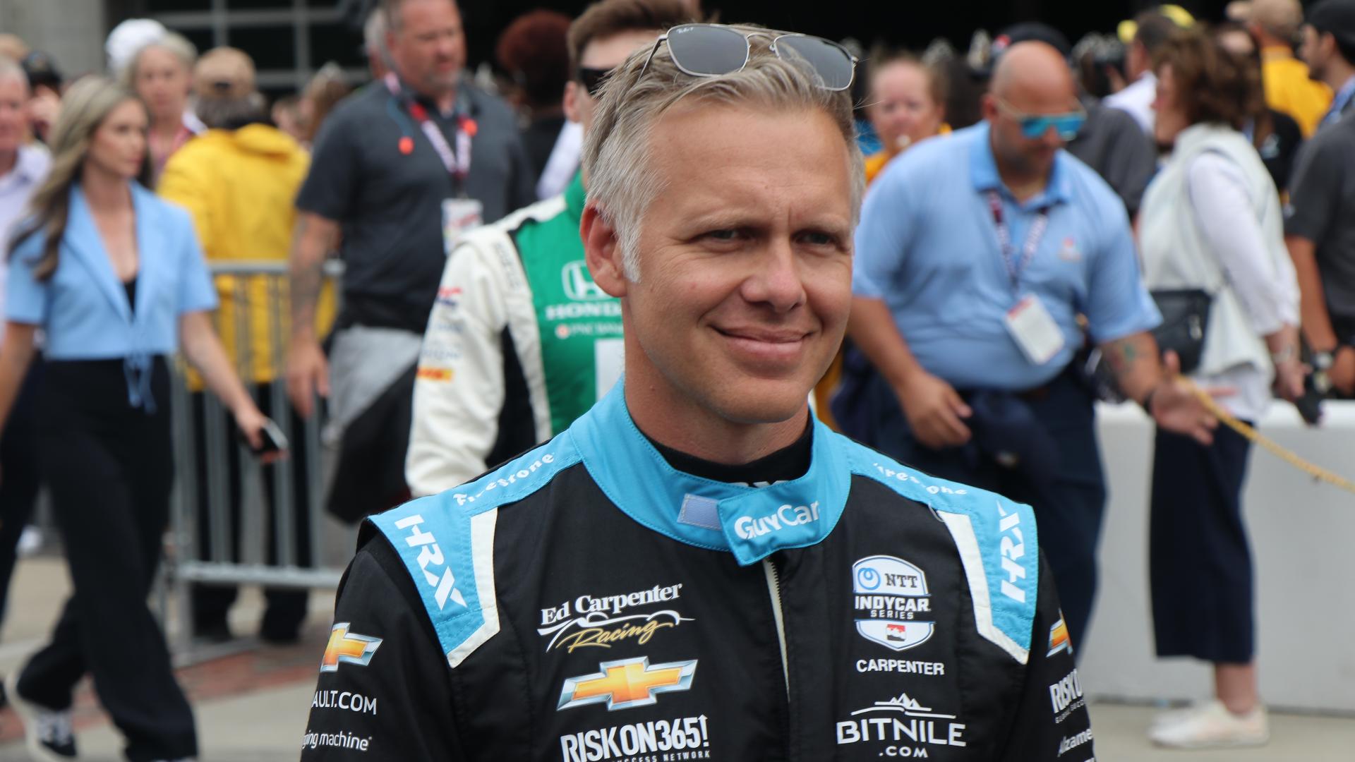 Ed Carpenter will start 14th in row 5 in today's Indy 500 race.