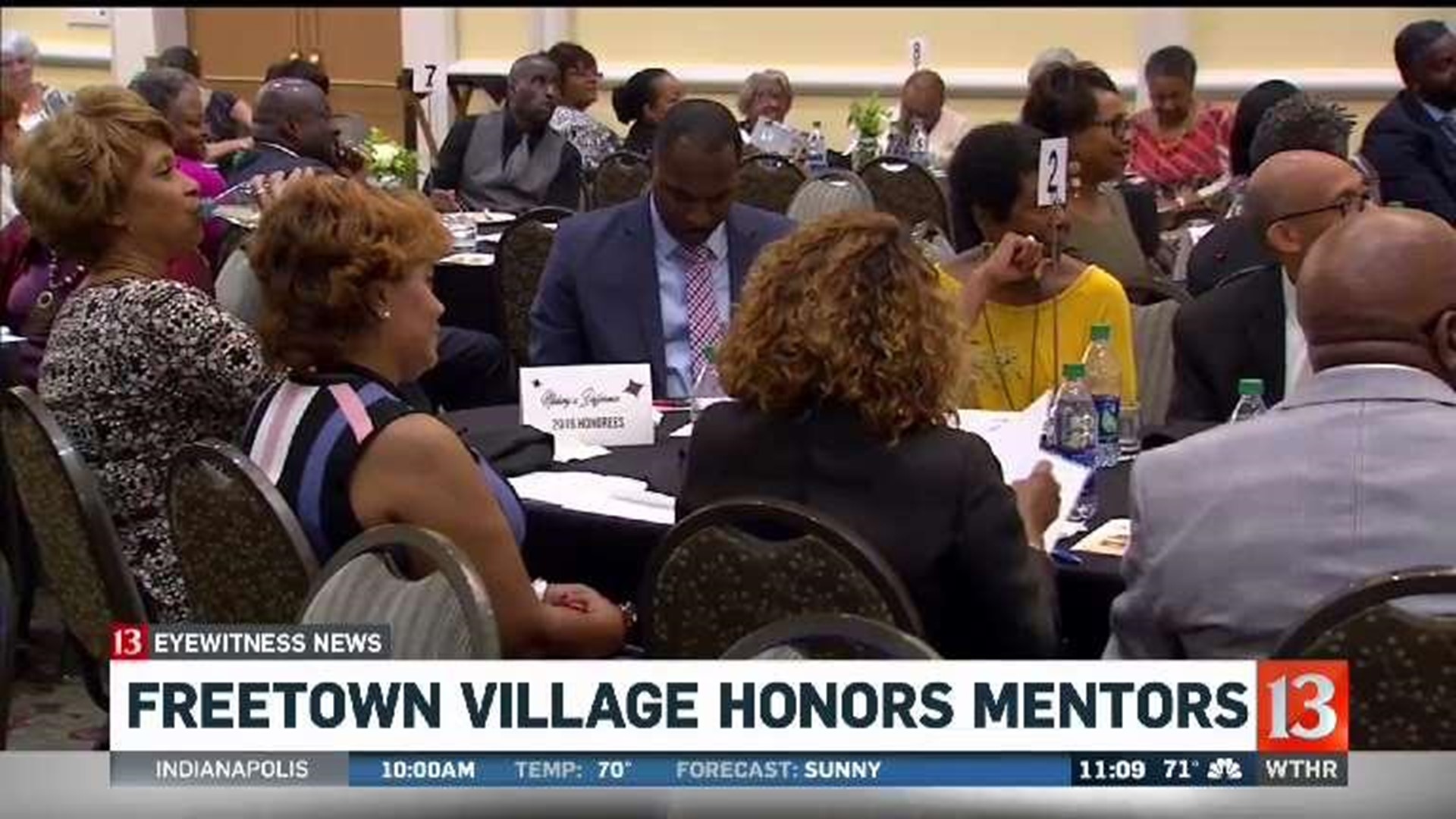 Freetown Village ceremony honors contribution of mentors, role models
