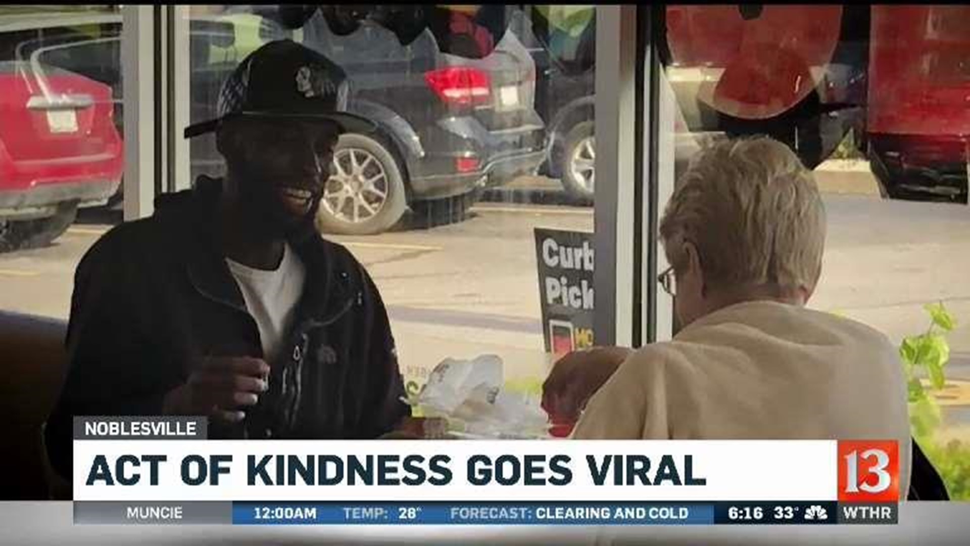 Act of kindness goes viral