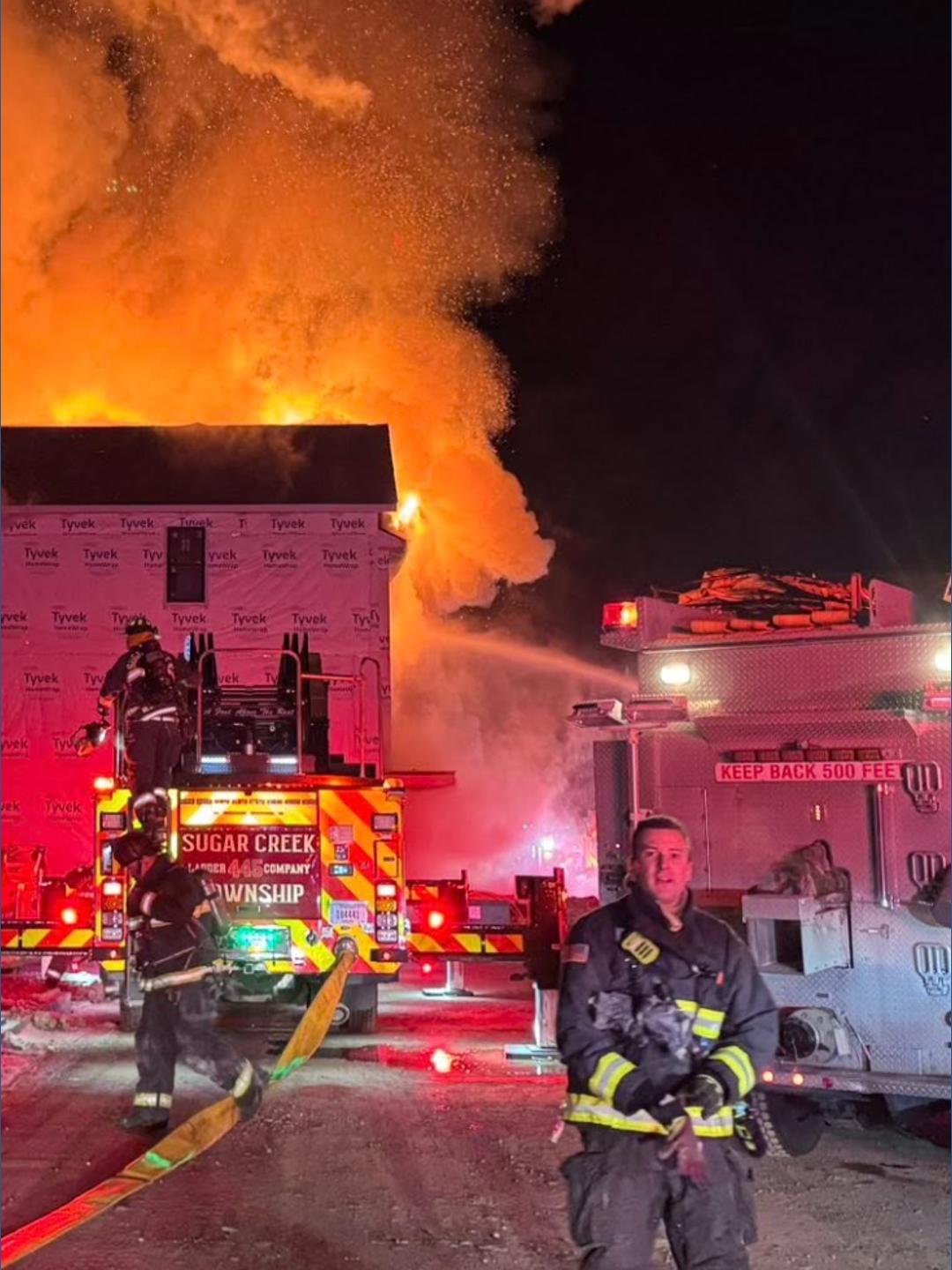 Crews investigating fire at Hancock County apartment complex under ...
