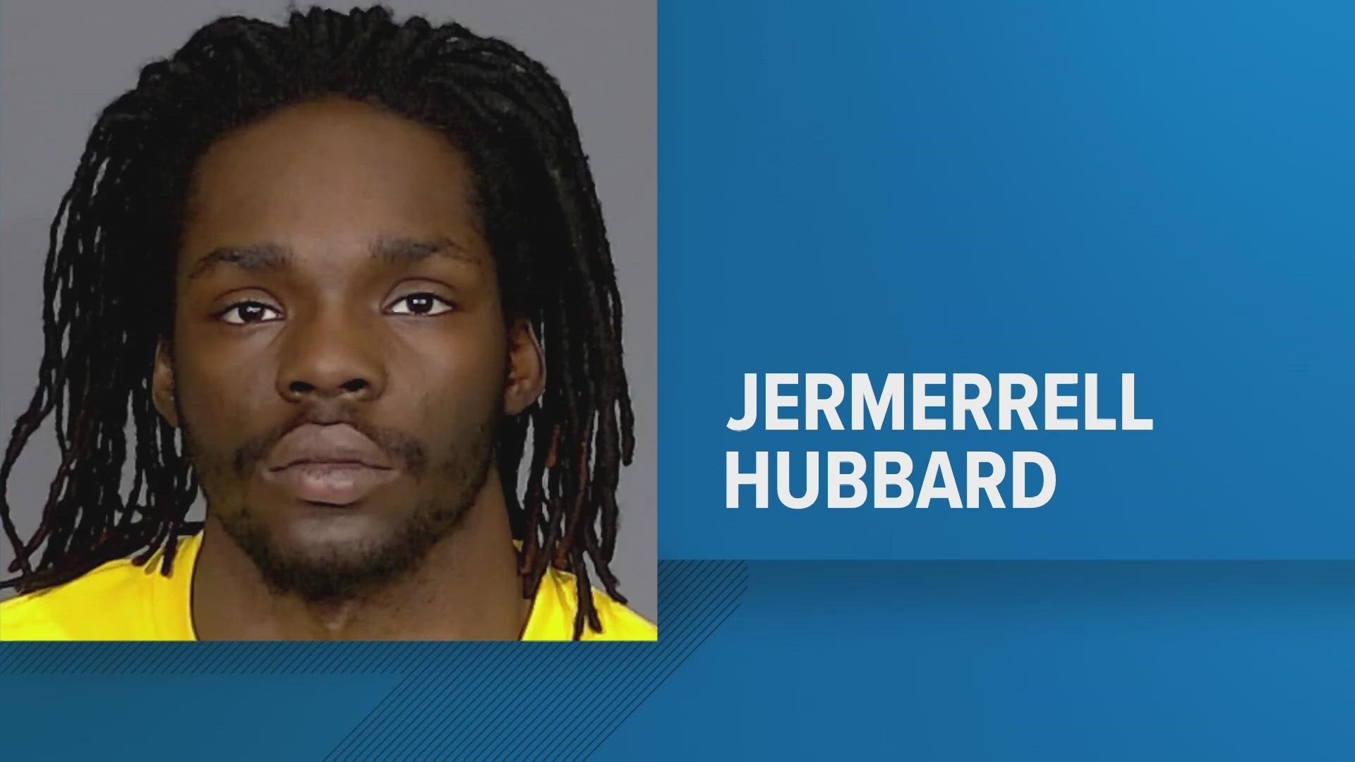 Jeremerrell Hubbard is charged with robbery and murder for the death of Brian Ward Junior on January 30th