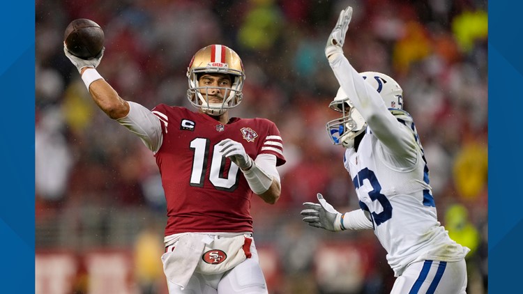 Colts vs. 49ers live updates: Sunday Night football weather, score, stats,  news, highlights as Indy wins in downpour - The Athletic