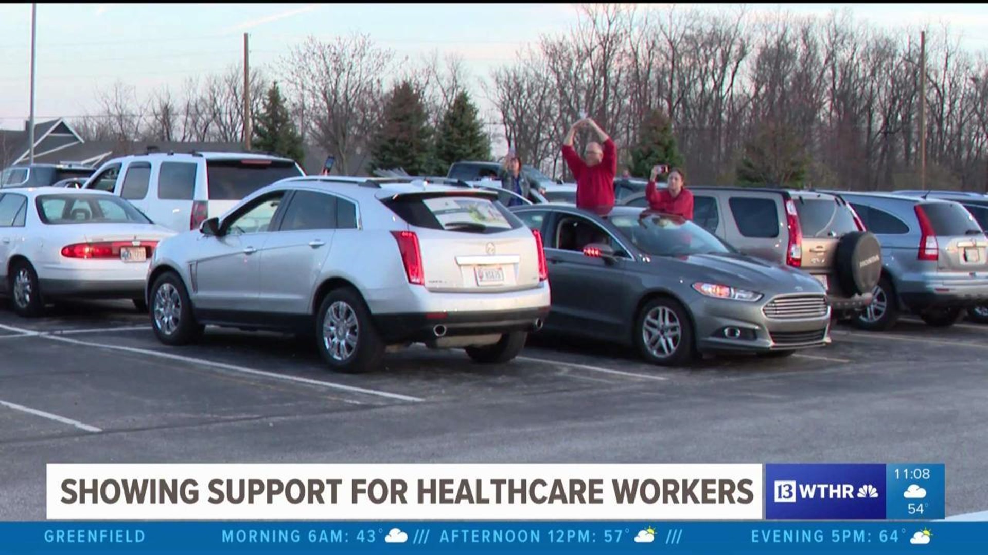 Prayer vigil at IU West Hospital