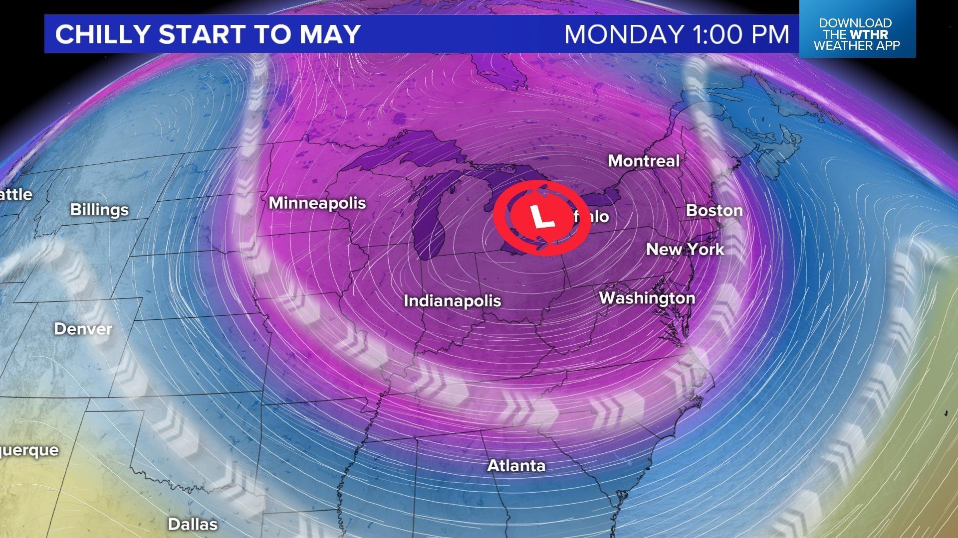 Sunday will be wet and cool | April 29, 2023 | wthr.com