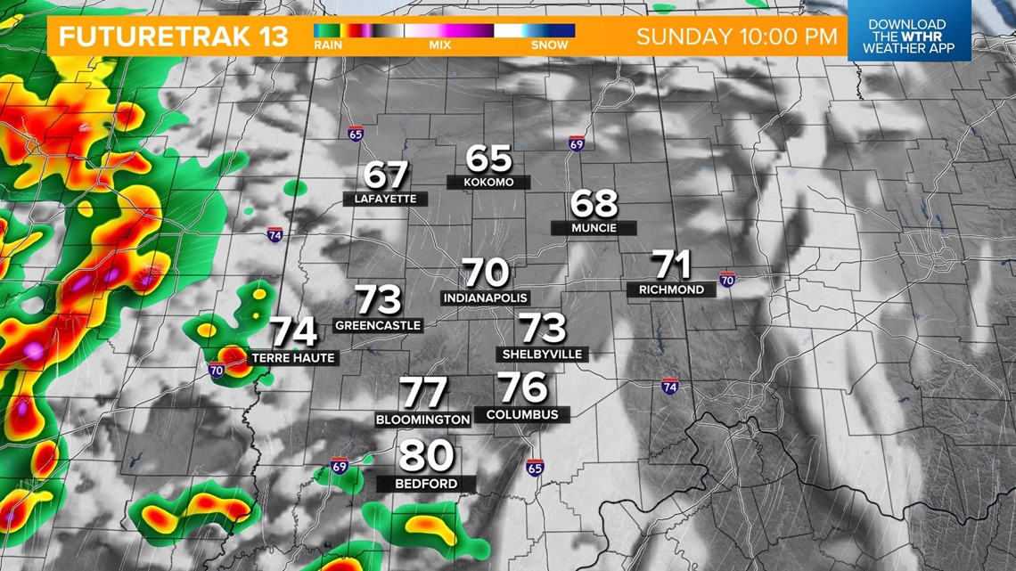 Strong storms return tonight | Live Doppler 13 Weather Blog | wthr.com