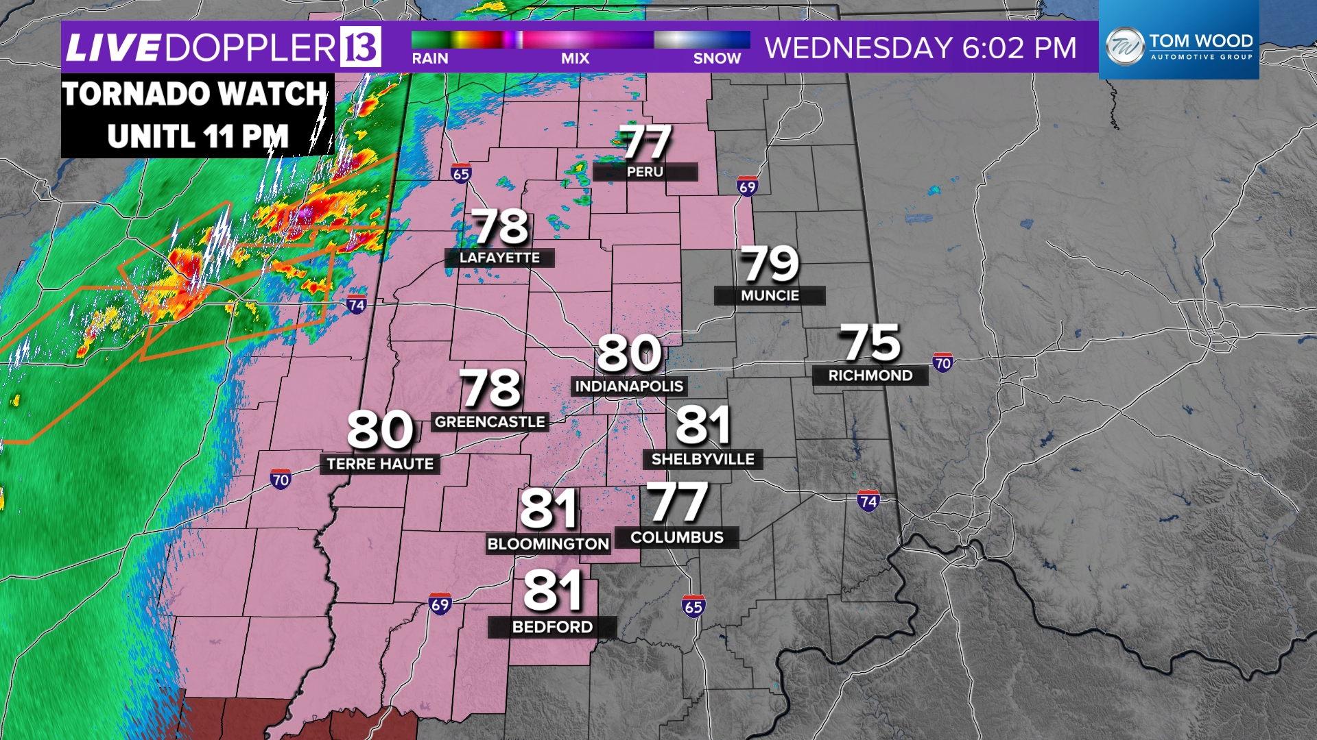 Significant severe weather threat Wednesday | Live Doppler 13 Weather ...