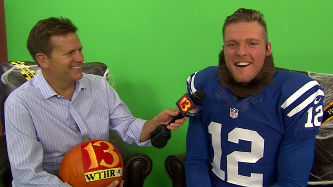 McAfee dresses as Andrew Luck for Halloween episode of Pat McAfee Show