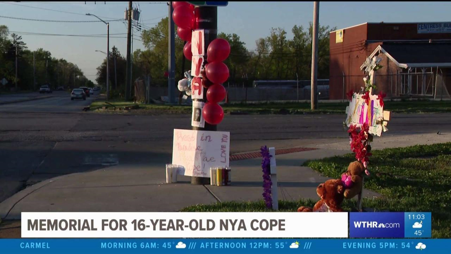 Memorial for Nya Cope