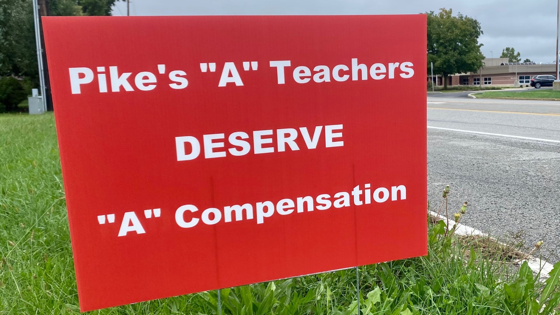 This comes after last week's school board meeting where nearly 100 teachers and bus drivers protested and called for better compensation.