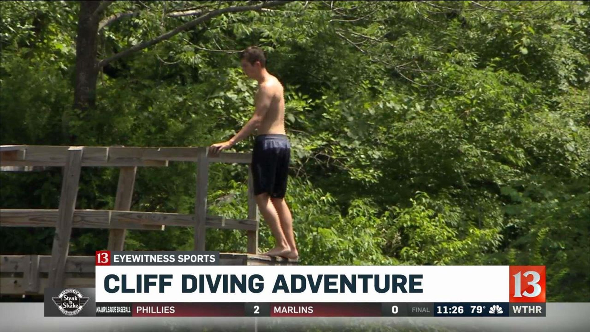 St. Paul cliff diving