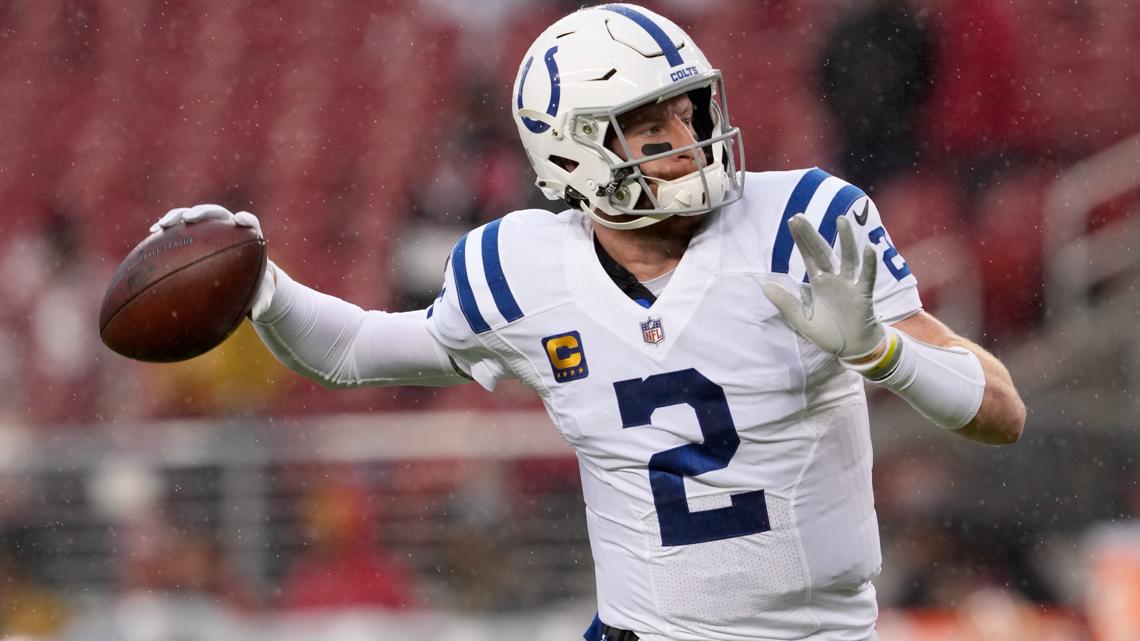 Wentz leads Colts to rain-soaked 30-18 win over 49ers