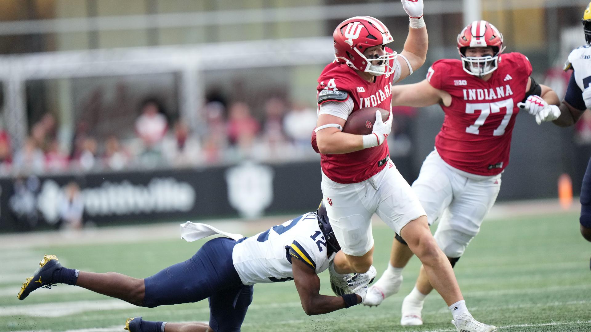 No. 8 Indiana defeats Michigan 20-15 | wthr.com