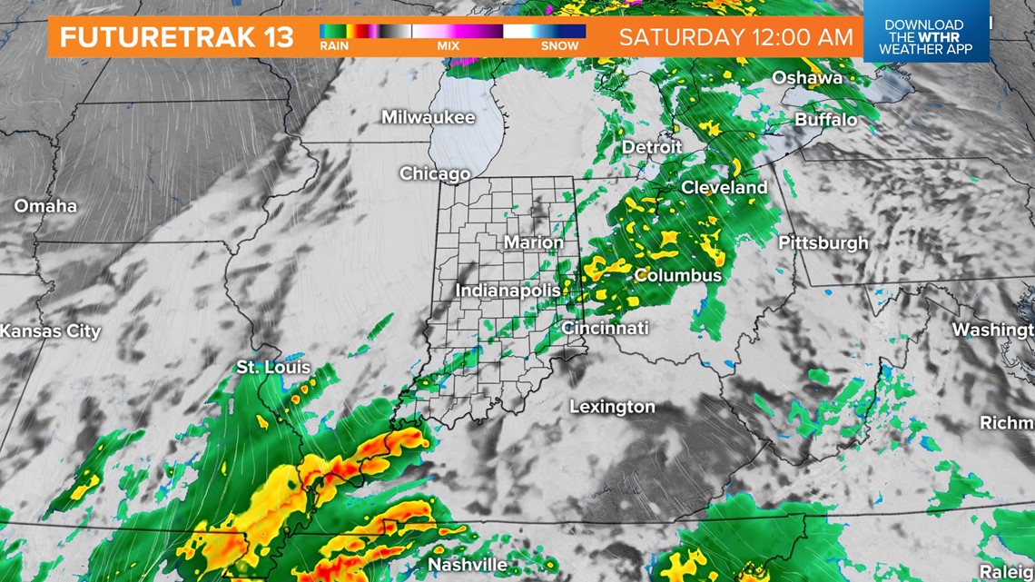 Soggy start to weekend | Live Doppler 13 Weather Blog | wthr.com