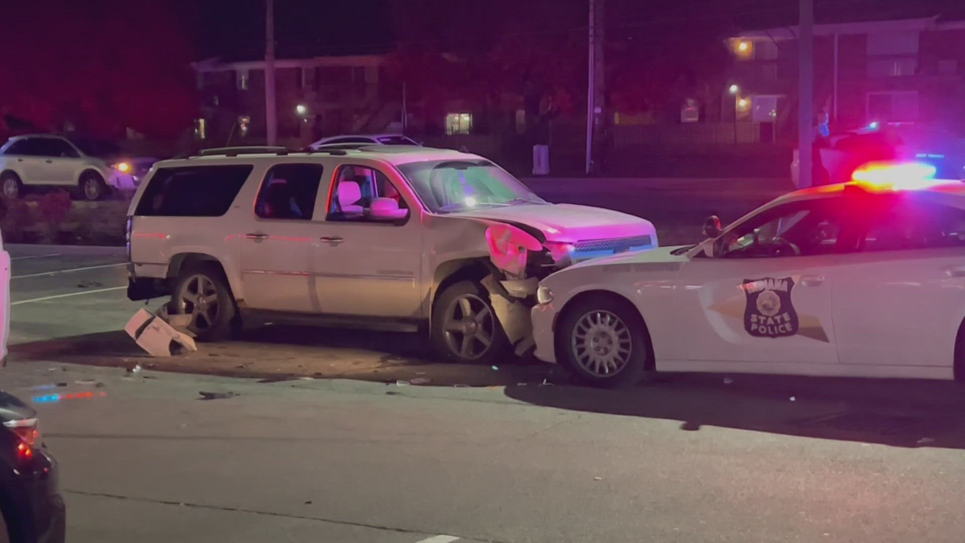 Indianapolis Man Accused Of Crashing Into Police Officers 3 Officials