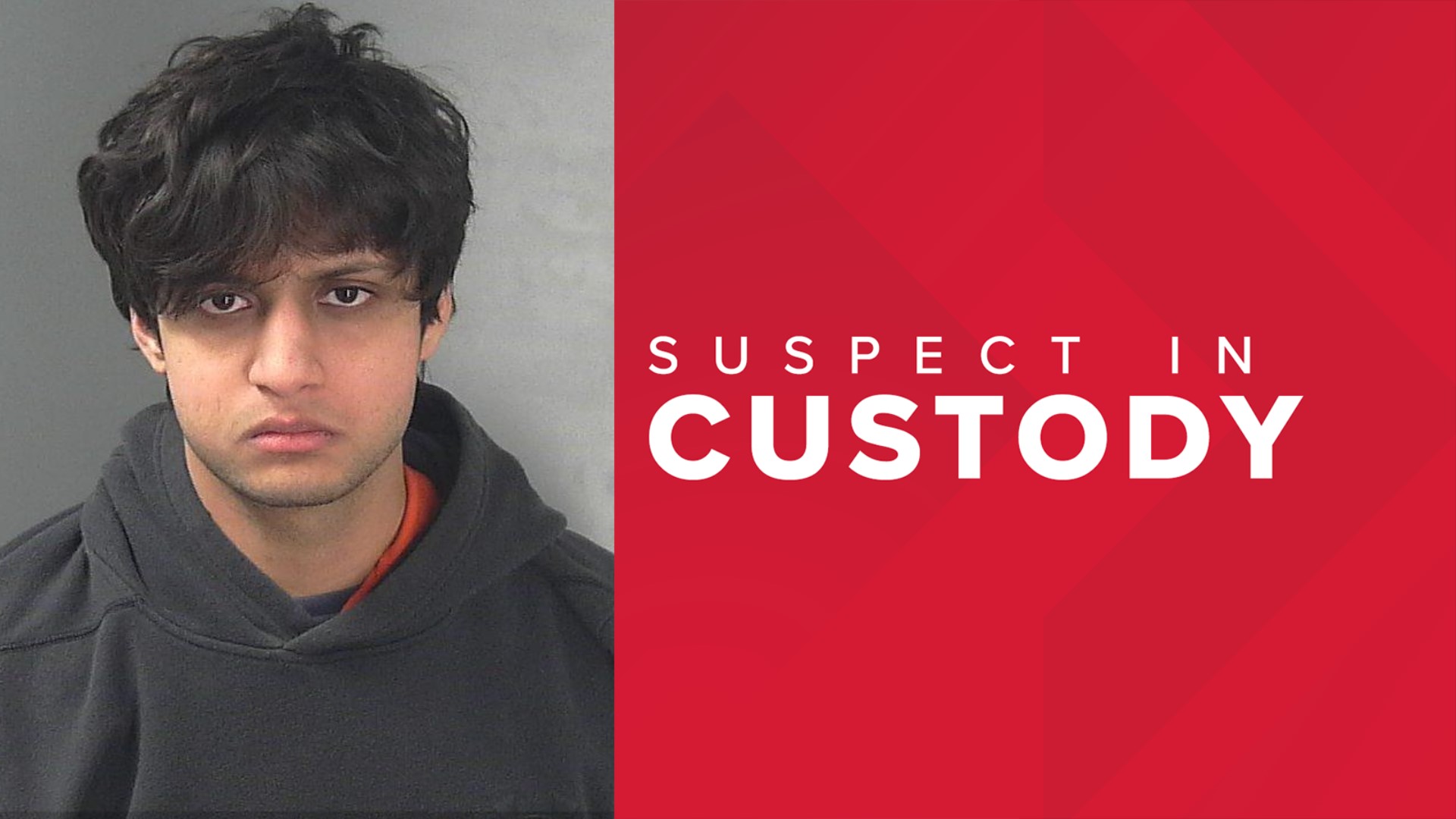 The female student told police she went into Kalp Patel's room when she thought she heard someone in distress.