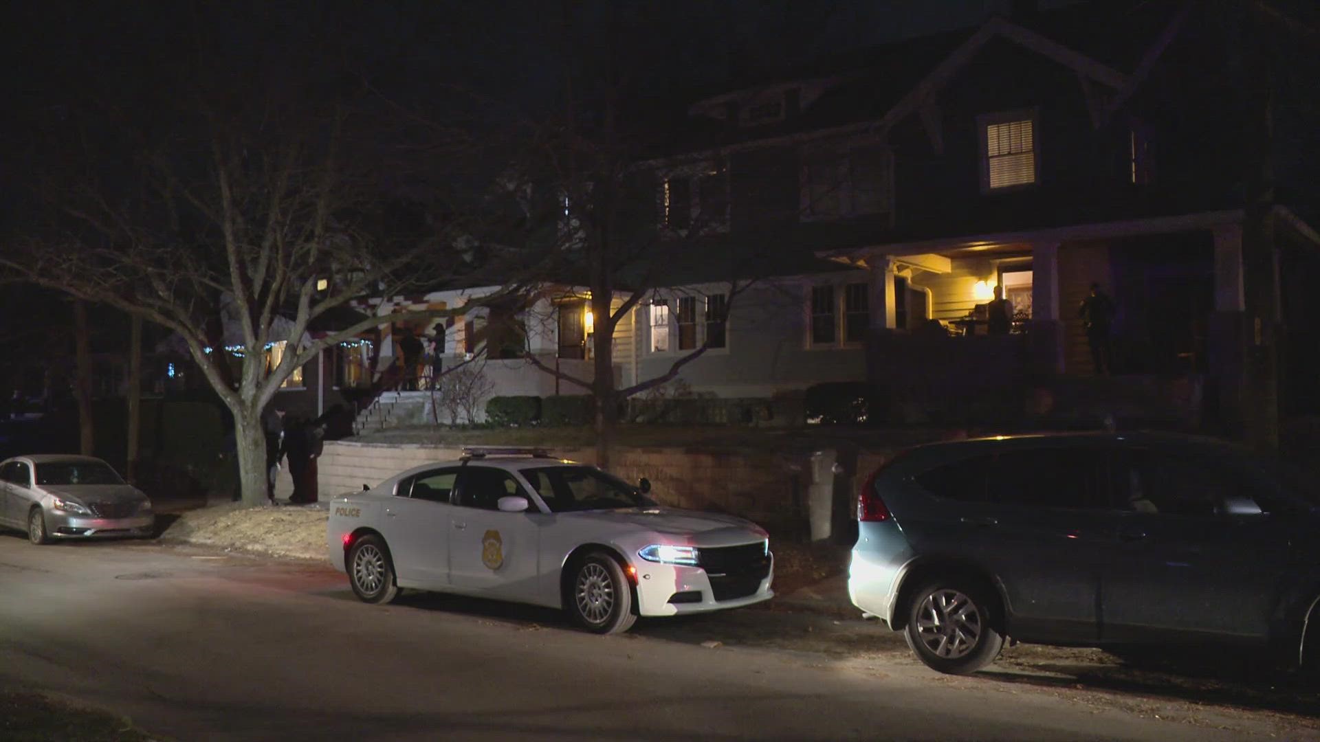 Police said a "juvenile male" shot on Lowell Avenue was in critical condition Saturday night.