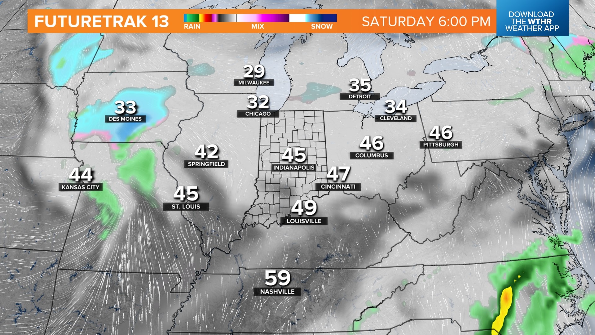 From sunny to soggy over next 24-36 hours | Live Doppler 13 Weather ...