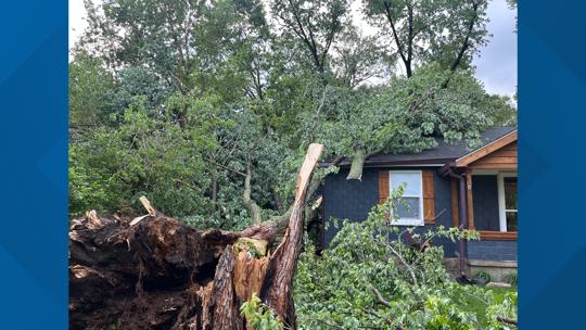 Storms leave reports of damage across central Indiana | Weather Impact ...