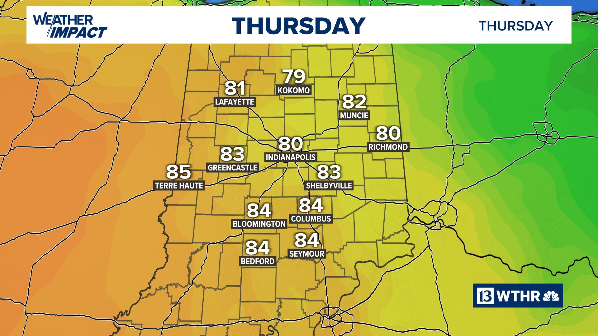 Warming up, storm chances | 13Weather Blog | wthr.com