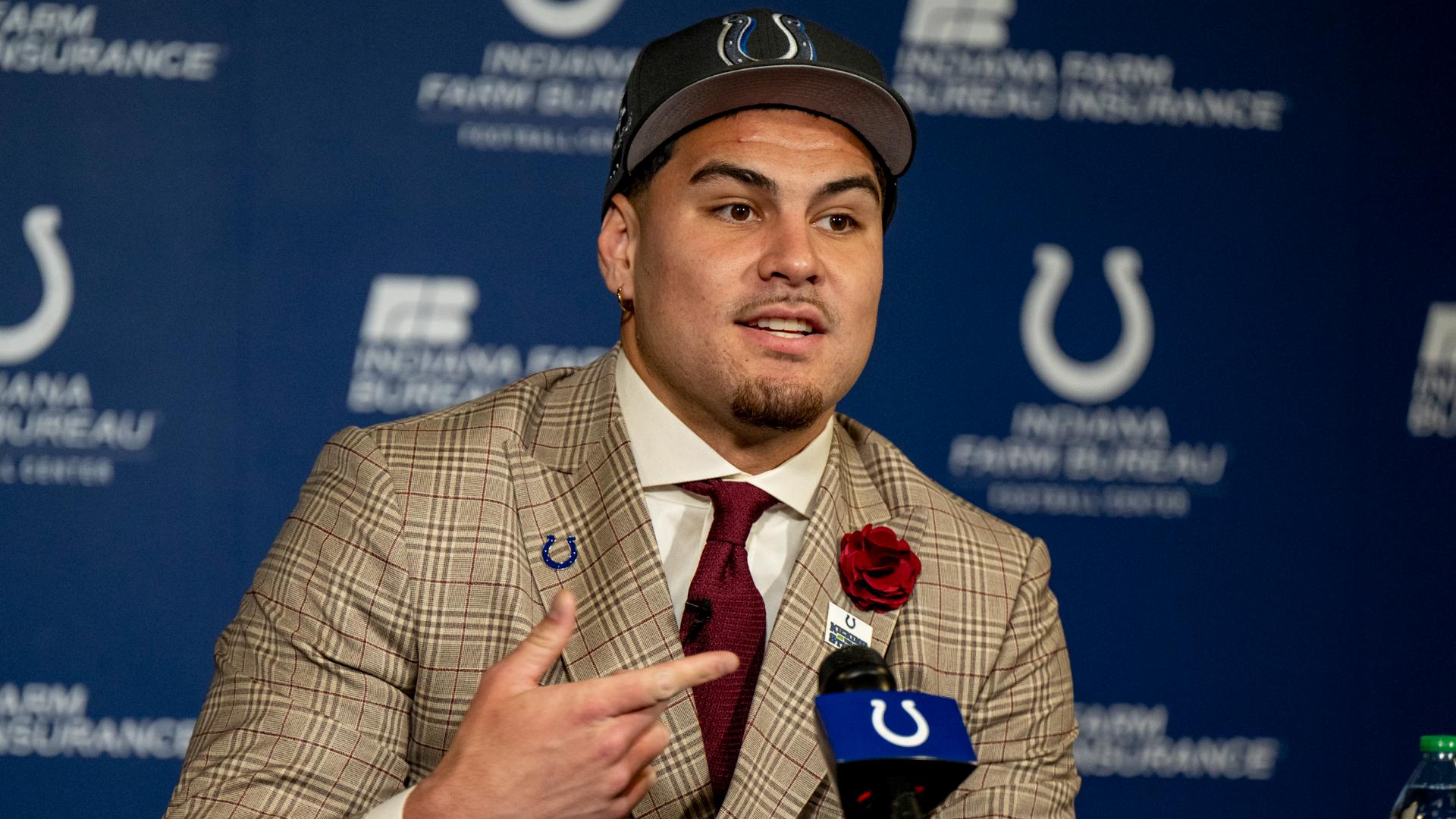 Who did the Indianapolis Colts draft for 20242025 season?