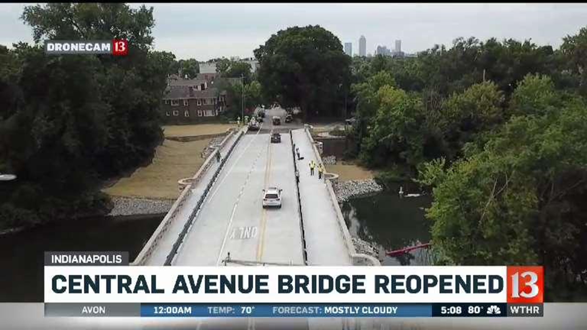 Central Ave bridge reopens