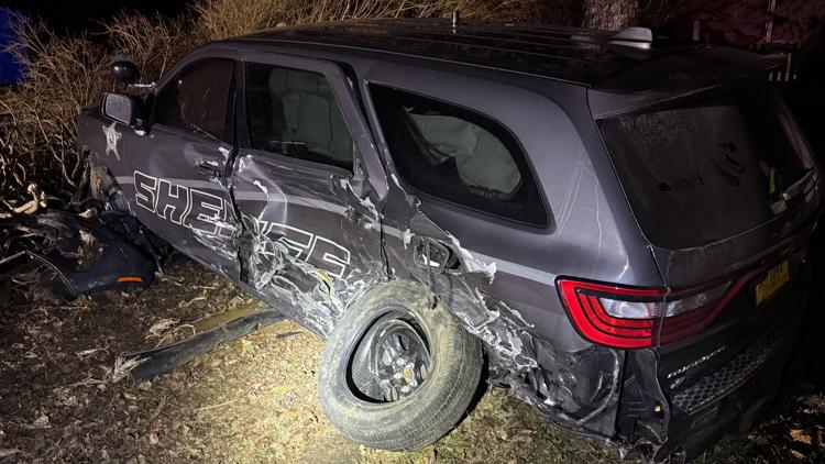 Tipton County Sherriff’s Deputy injured in on-duty crash with allegedly intoxicated driver