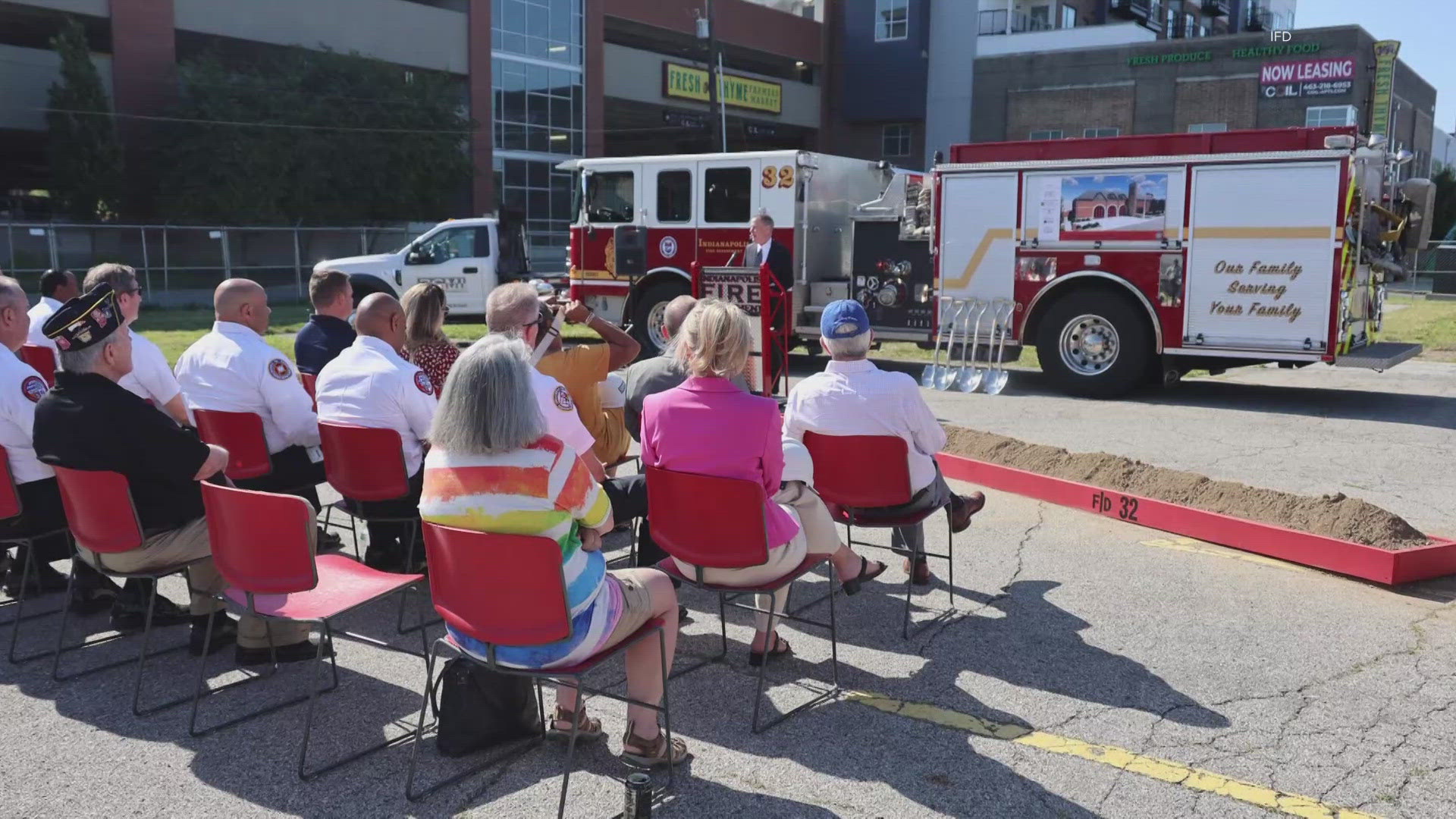 IFD Station 32 will be located on North College Avenue and will replace the current station on Guilford Avenue.