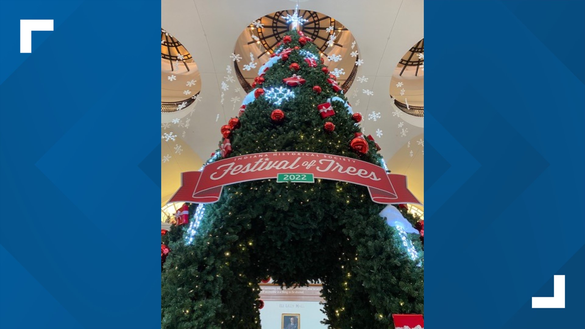 Festival of Trees begins Friday, Nov. 11 and goes through Saturday, Jan. 7, 2023, at the Eugene and Marilyn Glick Indiana History Center.