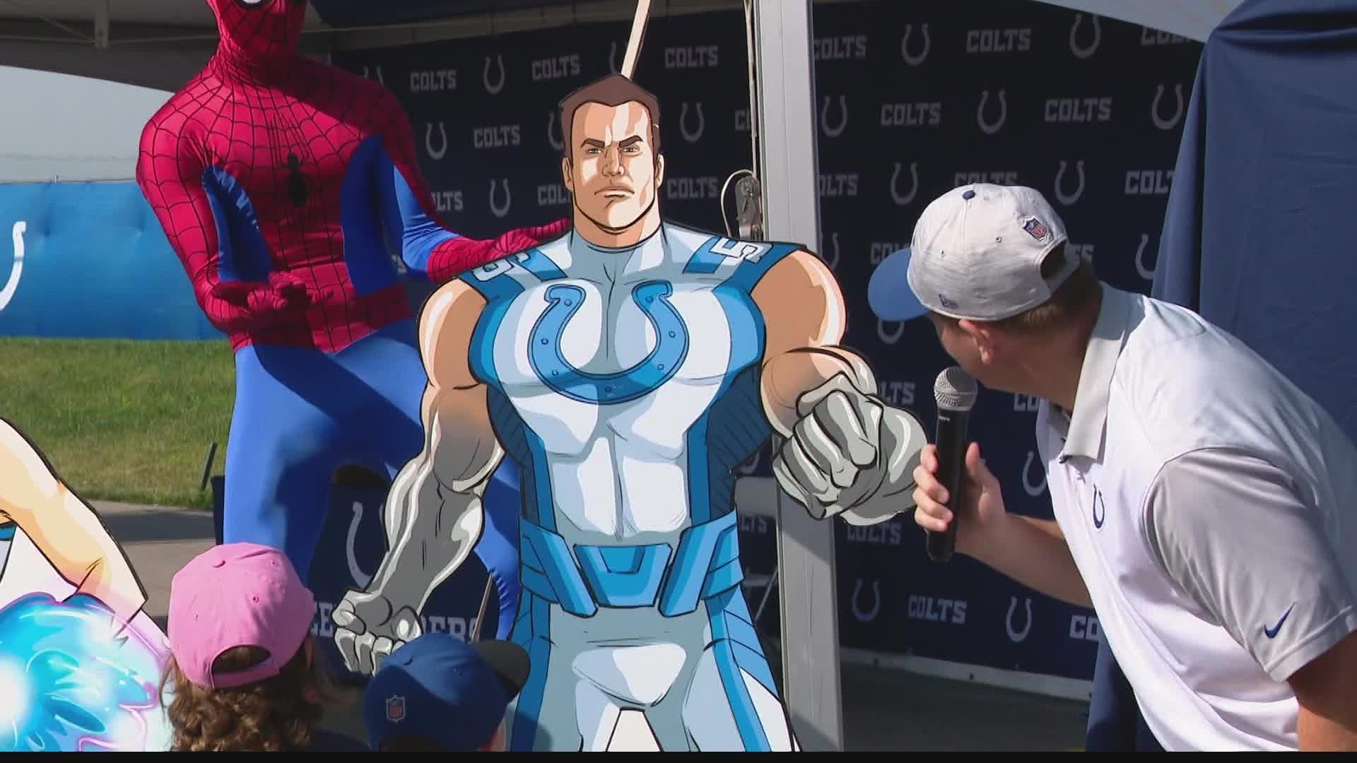 NFL Spider Man Avengers Endgame Football Indianapolis Colts