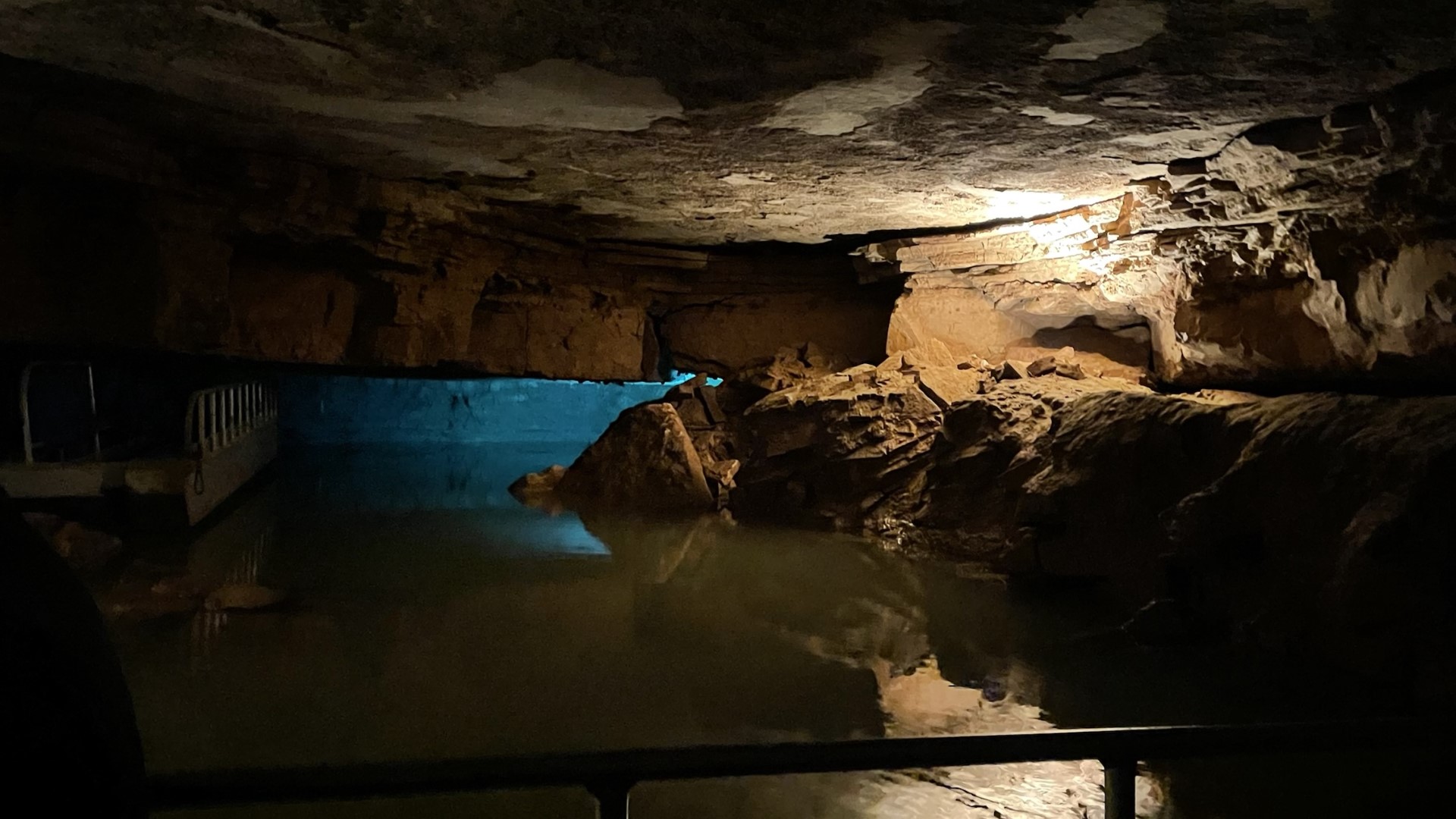 Located in Corydon, Indiana Caverns has a nearly 40-foot tall waterfall and invites visitors on a four-hour underground challenge and family-friendly walking tours.