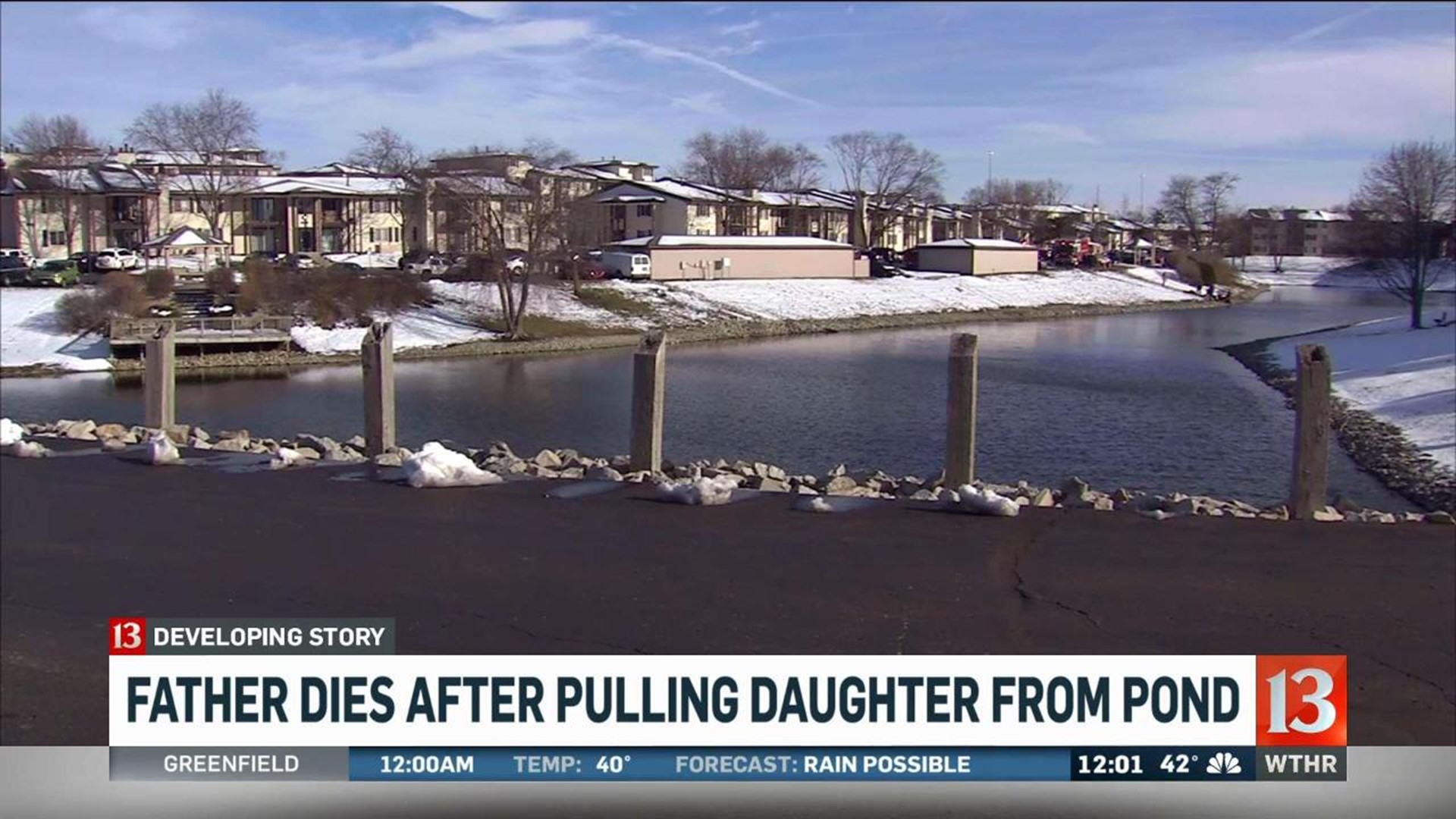 Man dies after rescuing daughter