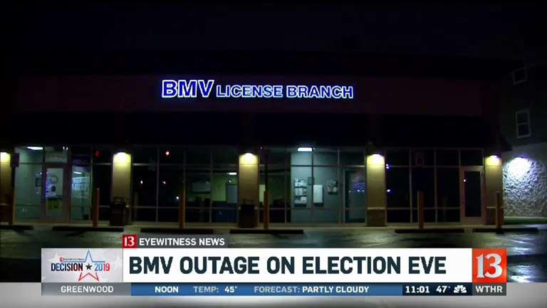 BMV open on Election Day after Monday outage