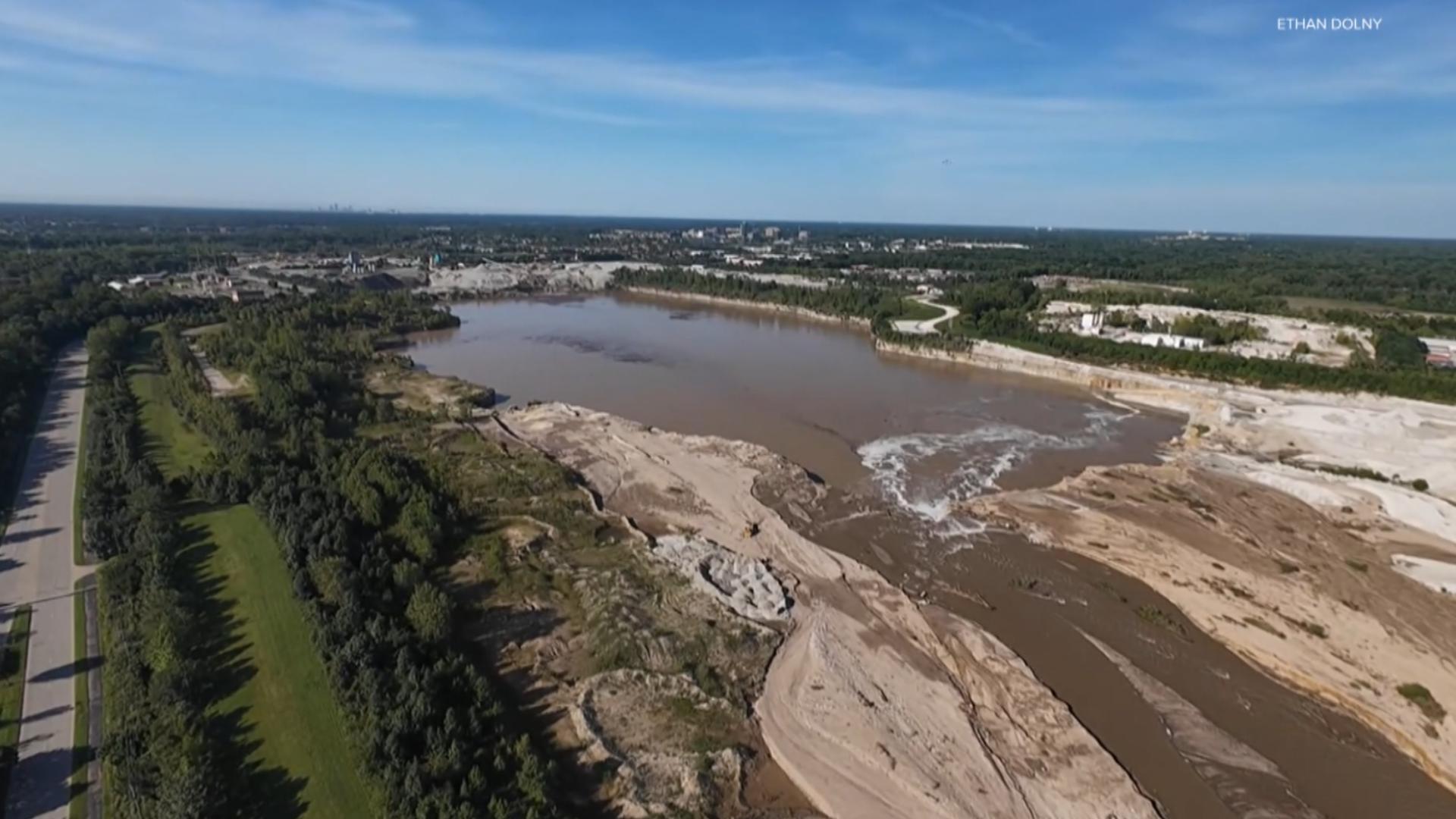 Miners say they're out of work after floodwaters fill Martin Marietta quarry in Carmel