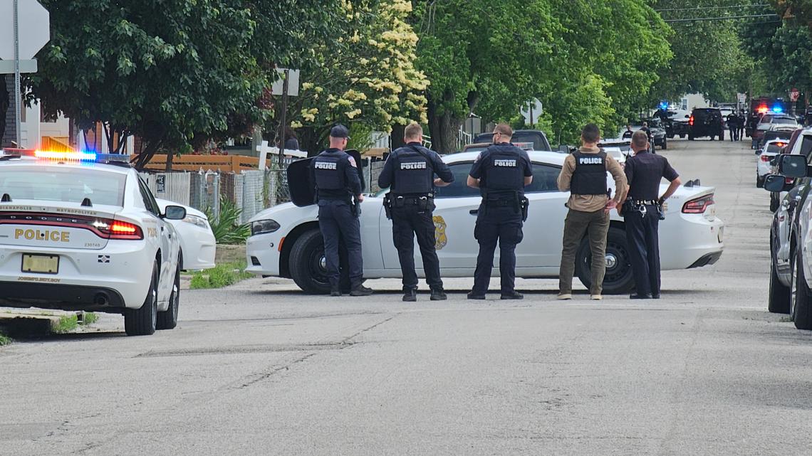 Indianapolis teen charged after manhunt, alleged shots fired incident on near south side