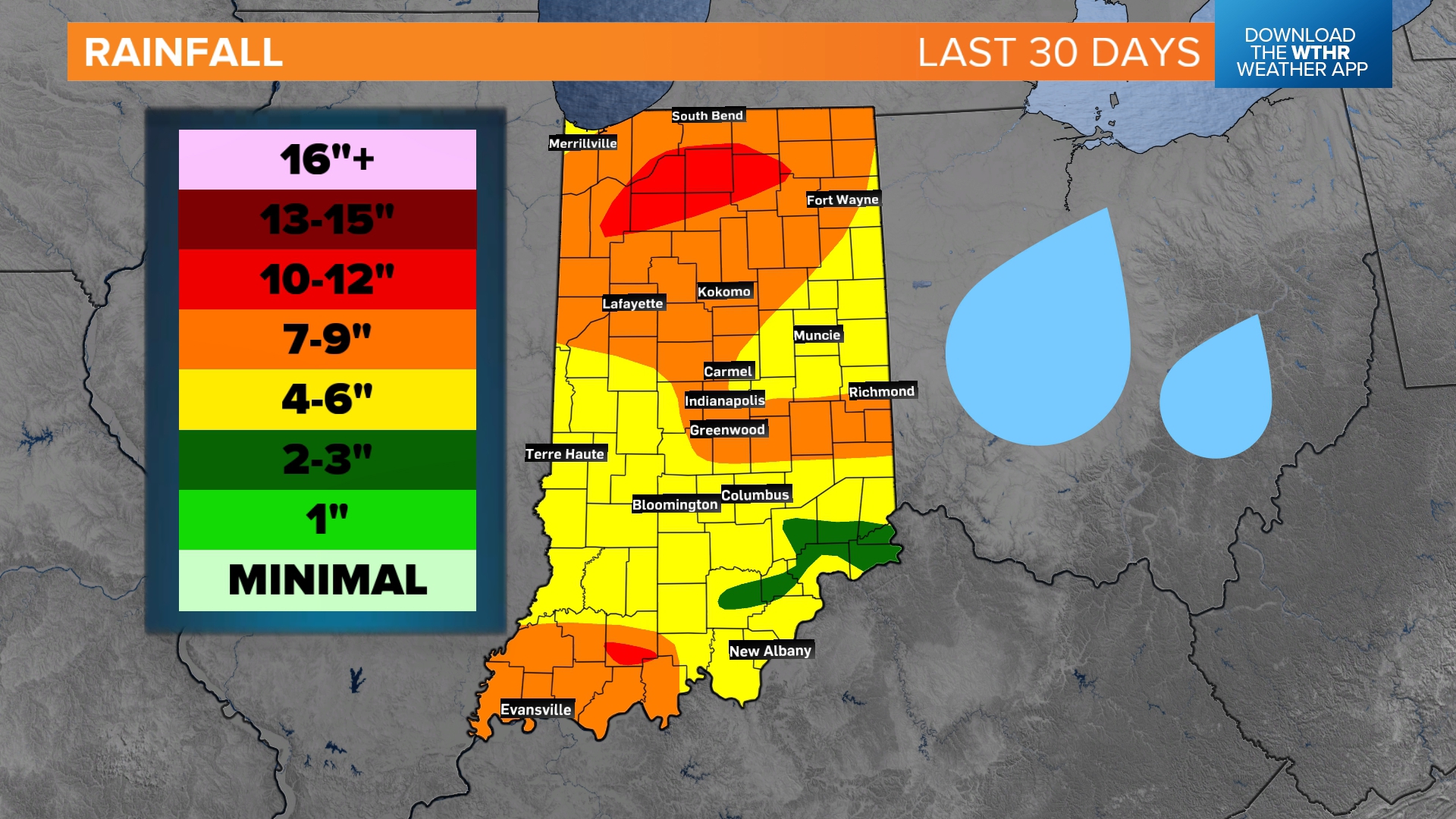 Indiana drought ends for now | How much rain did we pick up? | wthr.com