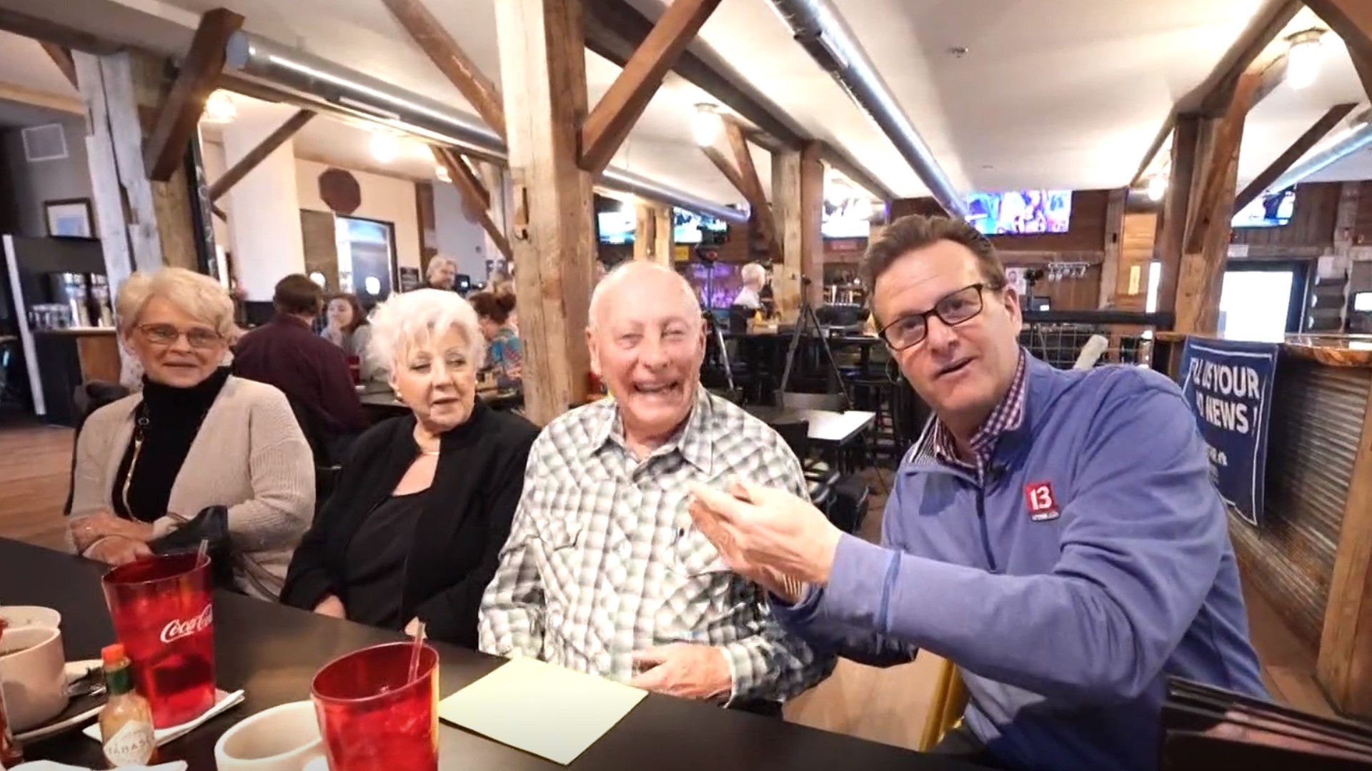 Dave Calabro caught up with folks at The Depot for a little bit of good news!