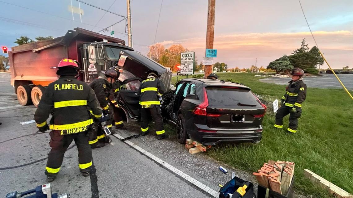 The crash was reported around 6:30 a.m. Monday, May 4 at the intersection of U.S. 40 and County Road 0.