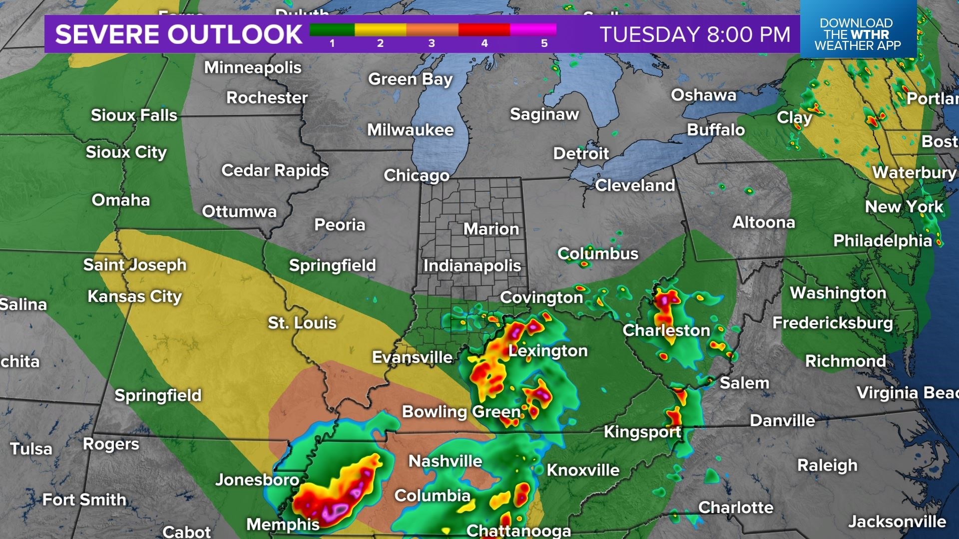 Muggy Meter peaks Thursday with severe storms before pleasant weekend ...