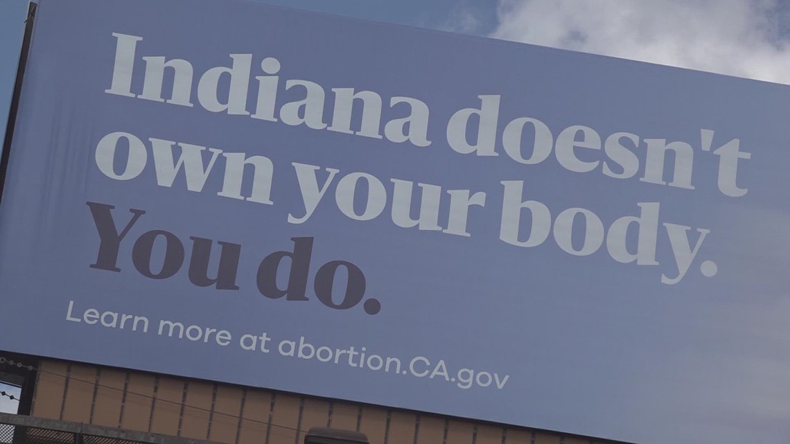 Billboard promotes abortion care resources