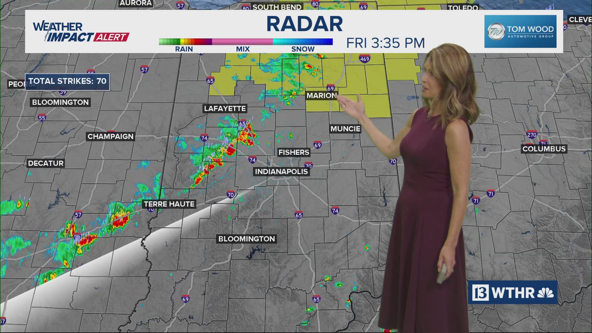13Weather Blog: Stormy finish Friday with some warnings possible | wthr.com