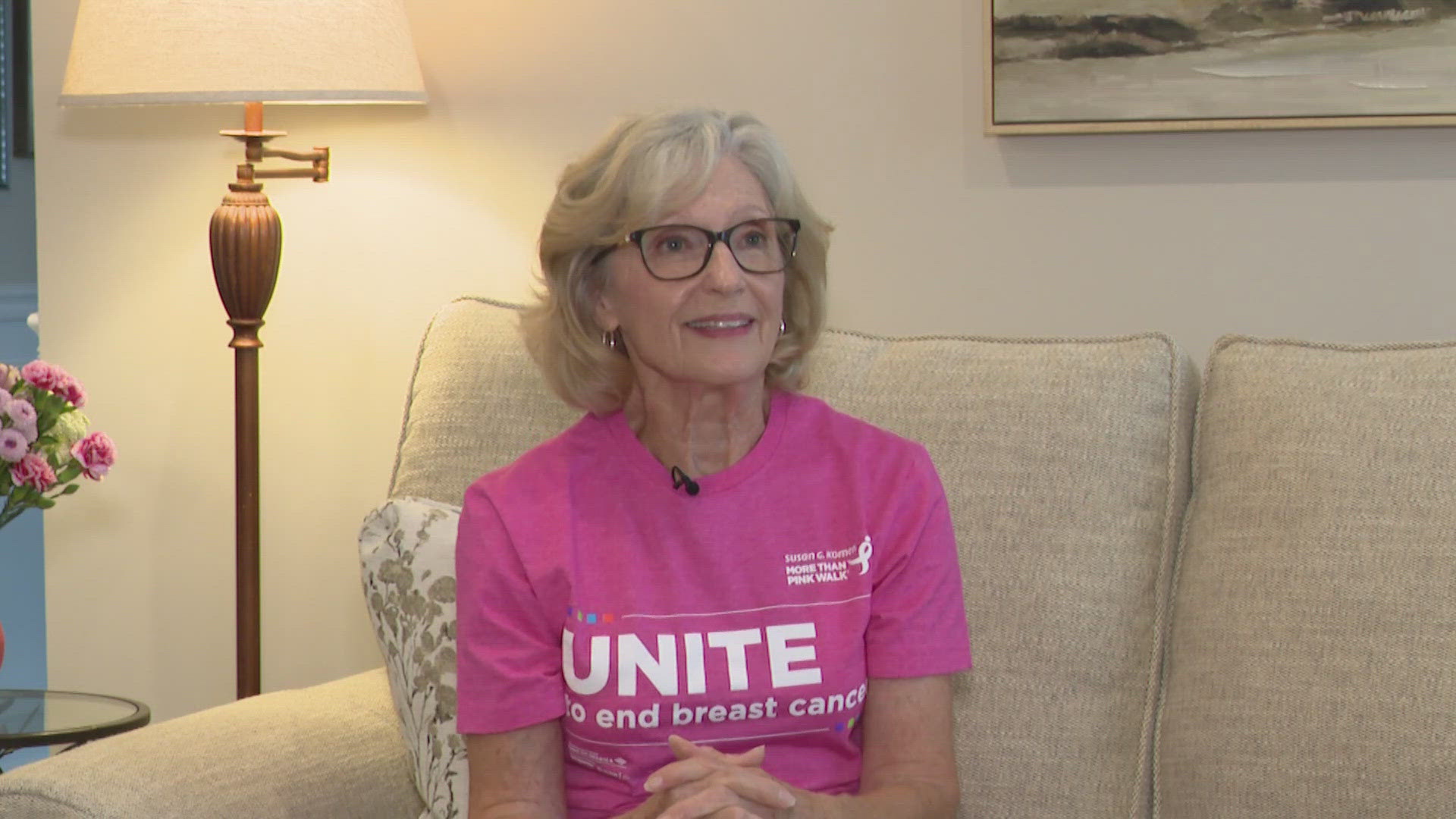 "I was 42 years old and I found a lump," breast cancer survivor Nora Cordrey said. "Before I left the hospital, I knew it was breast cancer."