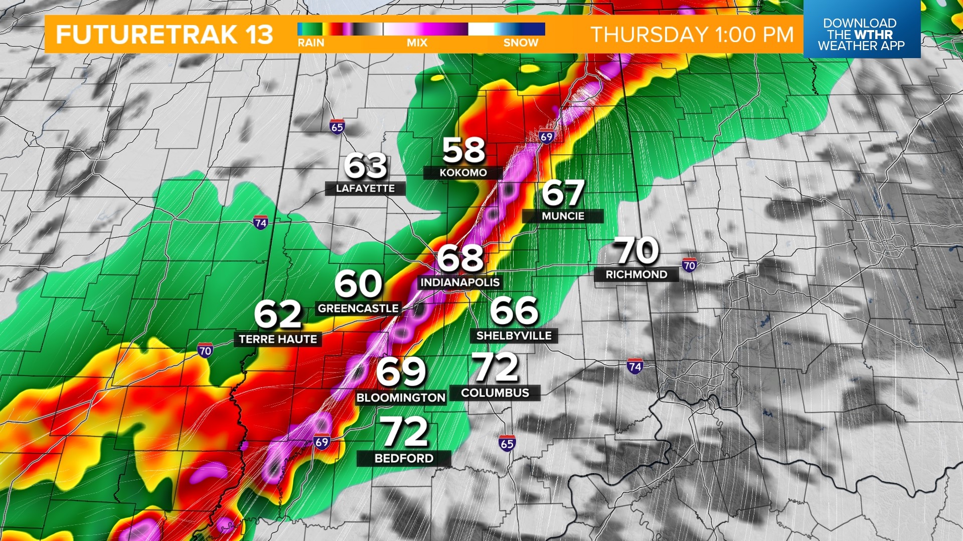 Severe Storm Risk Today/tonight In Central Indiana | Weather Blog ...