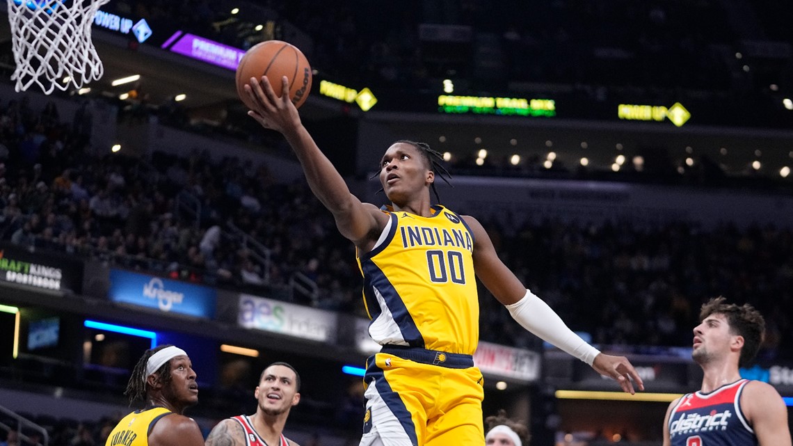 Indiana Pacers' Benedict Mathurin named to All-Rookie First Team