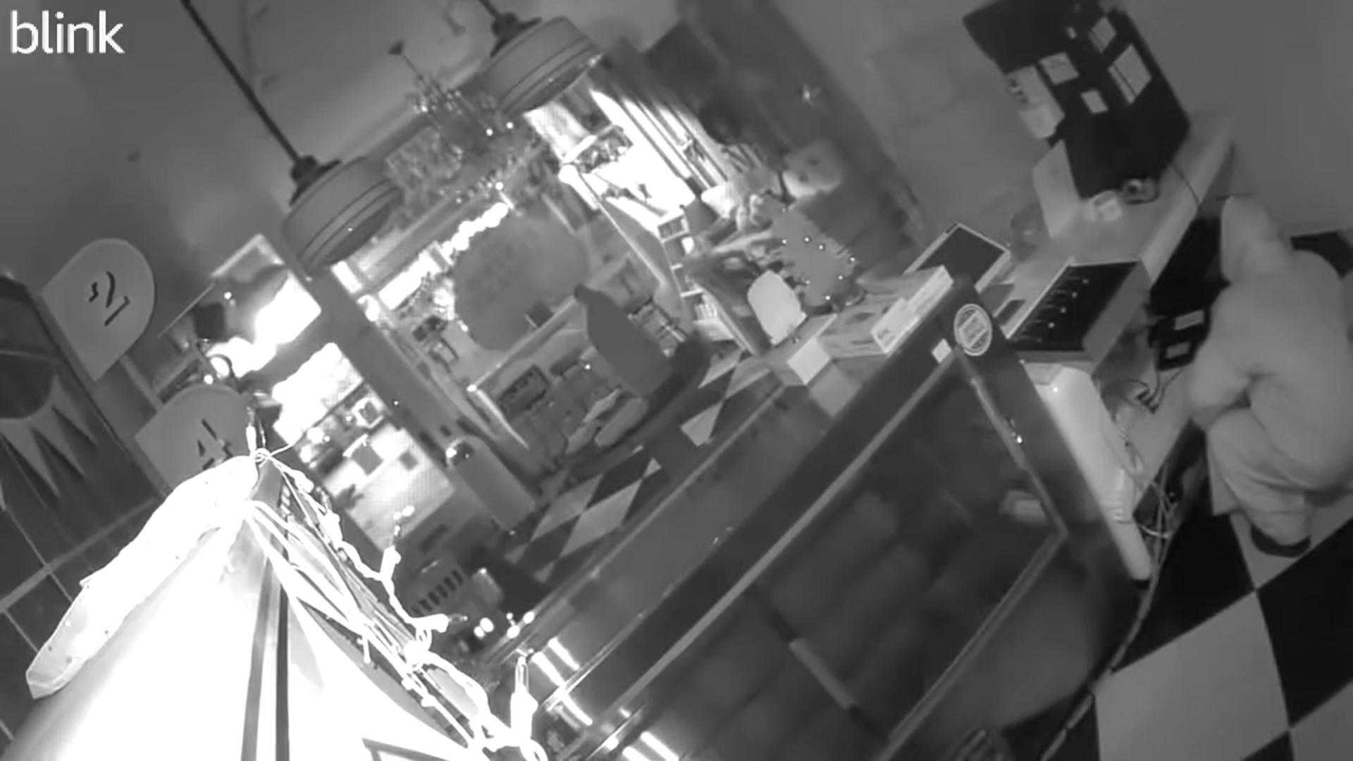 Video shows a break-in at the Flying Cupcake.