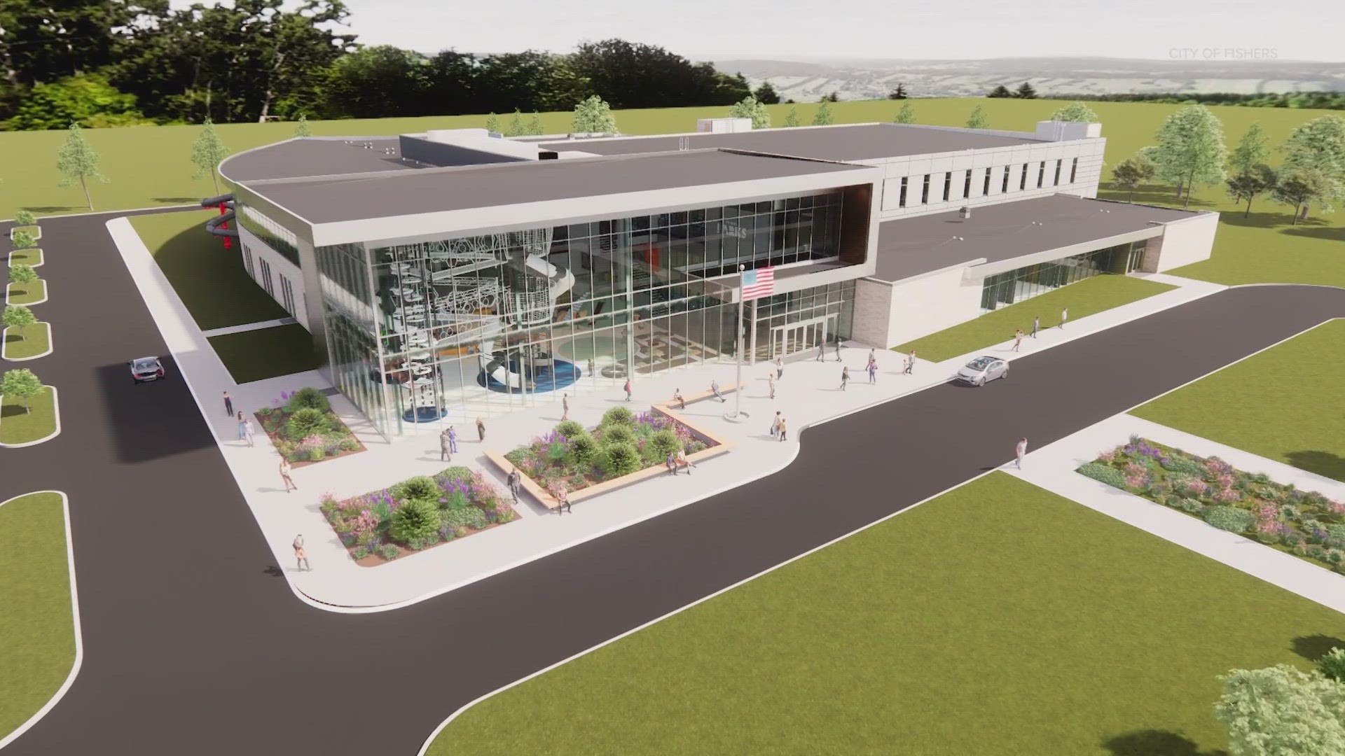 The City of Fishers is proposing a new $60 million community center with some top-notch amenities.