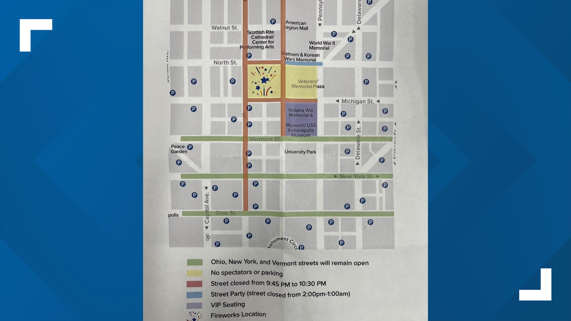 Fourth of July firework celebrations around Indy