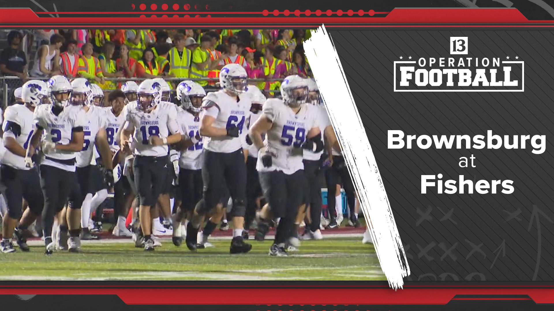 Highlights from a Hoosier Crossroad Conference matchup between No. 2 Brownsburg and Fishers.