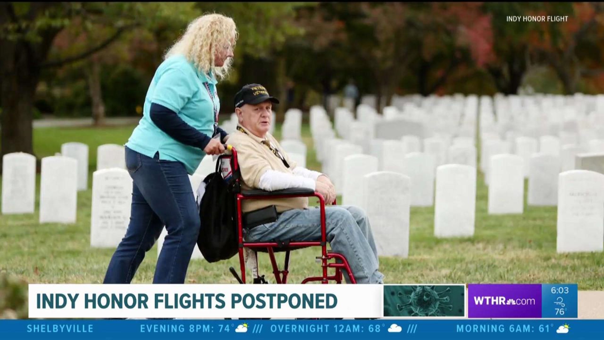 Indy Honor Flight postponed