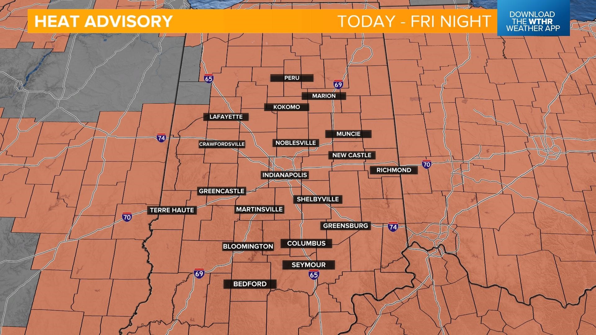 Heat heat and high humidity in central Indiana | Weather Blog | wthr.com